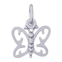 Sterling Silver Butterfly Charm
