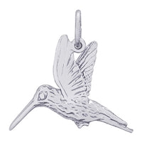 Sterling Silver Hummingbird Charm