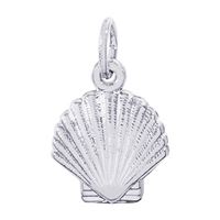 Sterling Silver Shell Charm