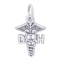 Sterling Silver Dental Hygienist Charm