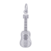 Sterling Silver Guitar Charm