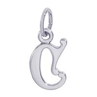 Sterling Silver Initial "C" Charm