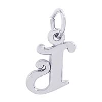Sterling Silver Initial "J" Charm