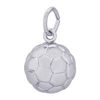 Sterling Silver Soccer Charm