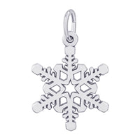 Sterling Silver Snowflake Charm