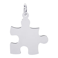 Sterling Silver Puzzle Piece Charm