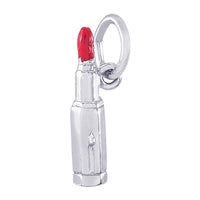 Sterling Silver Lipstick Charm