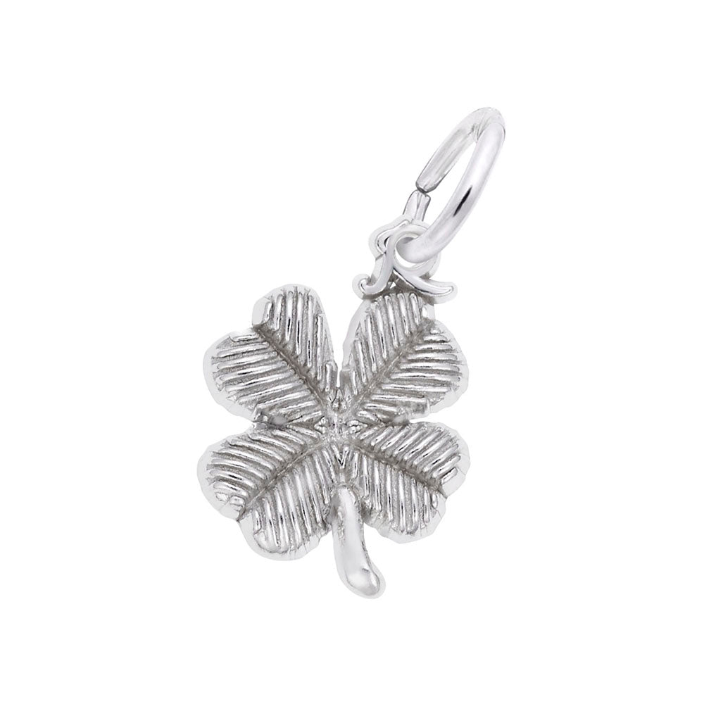 Sterling Silver 4 Leaf Clover Charm