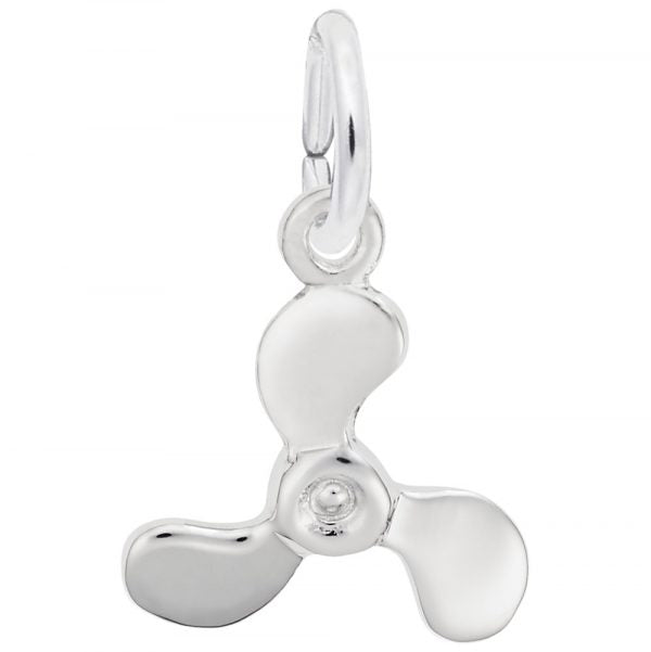 Sterling Silver Propeller Charm