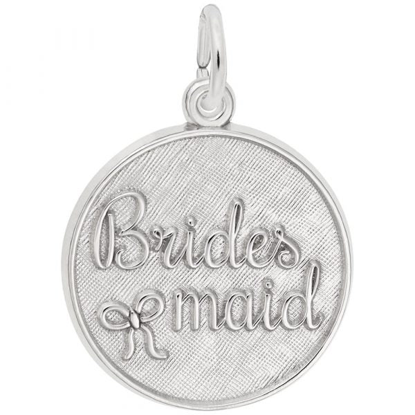 Sterling Silver Bridesmaid Charm