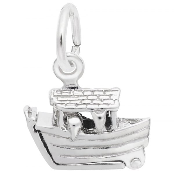 Sterling Silver Noah's Ark Charm