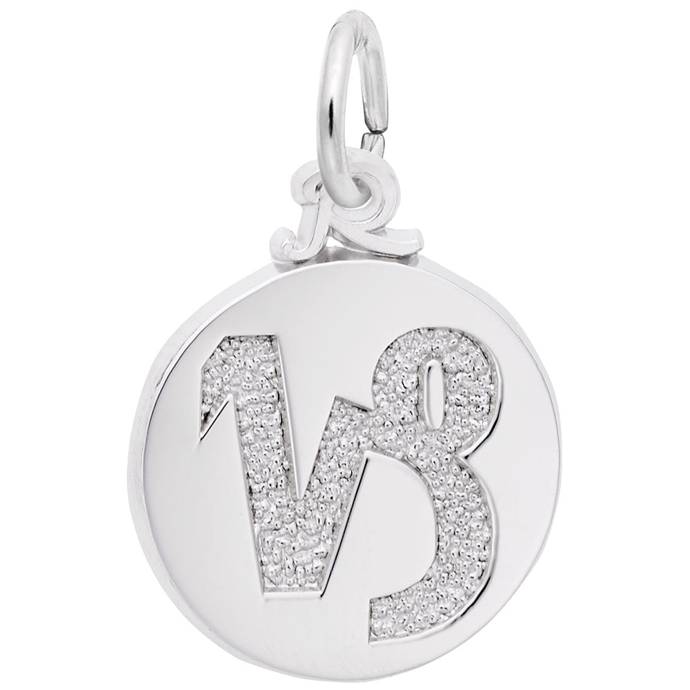Sterling Silver Zodiac Symbol Charm- Capricorn