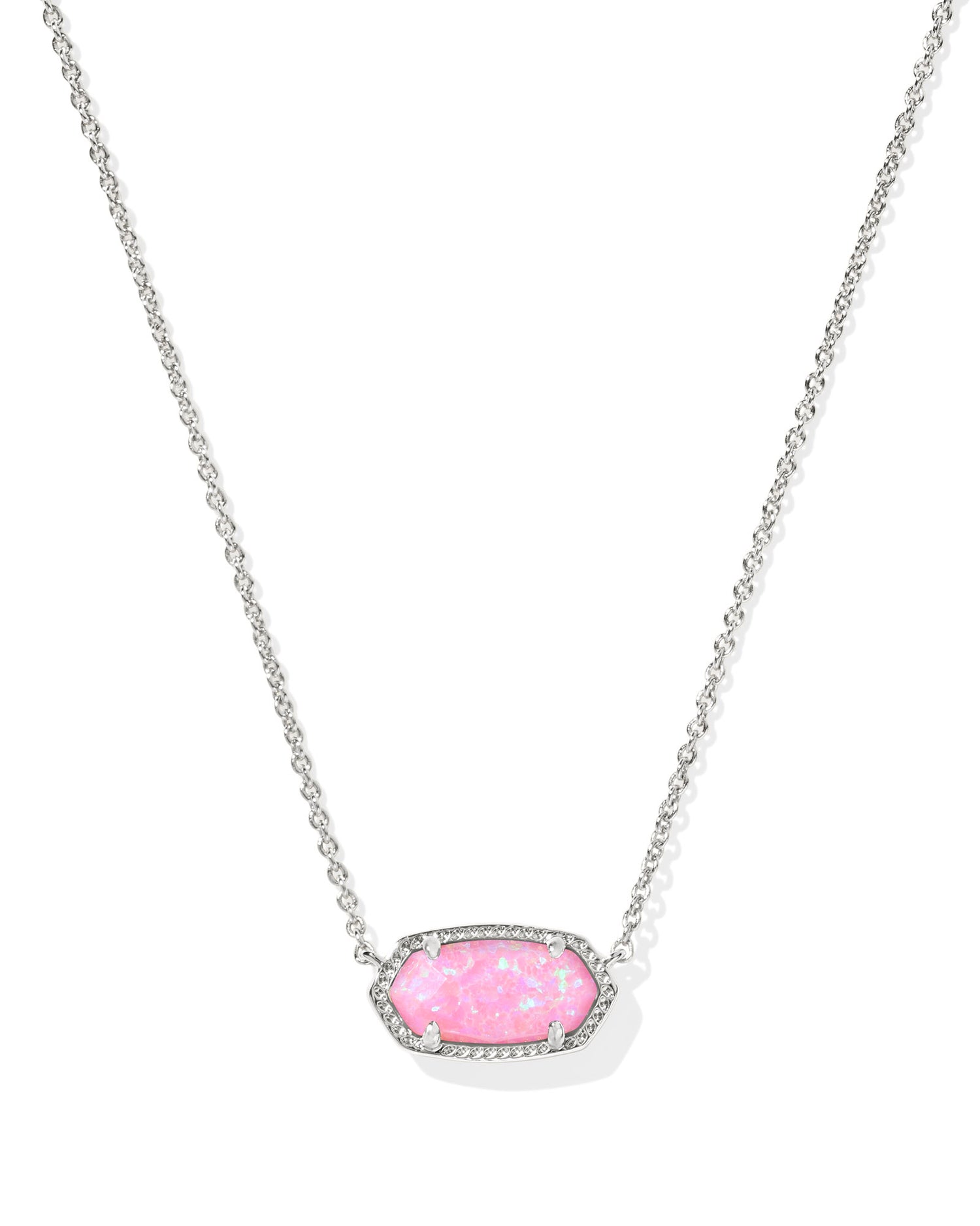 Elisa Necklace- Carnation Opal