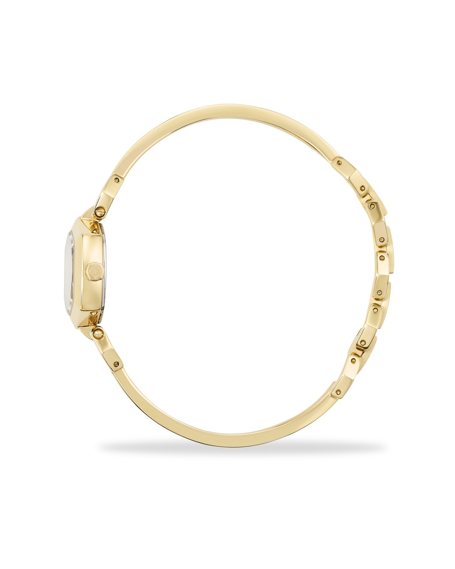 Davie Bangle Watch Gold Ivory Mother of Pearl