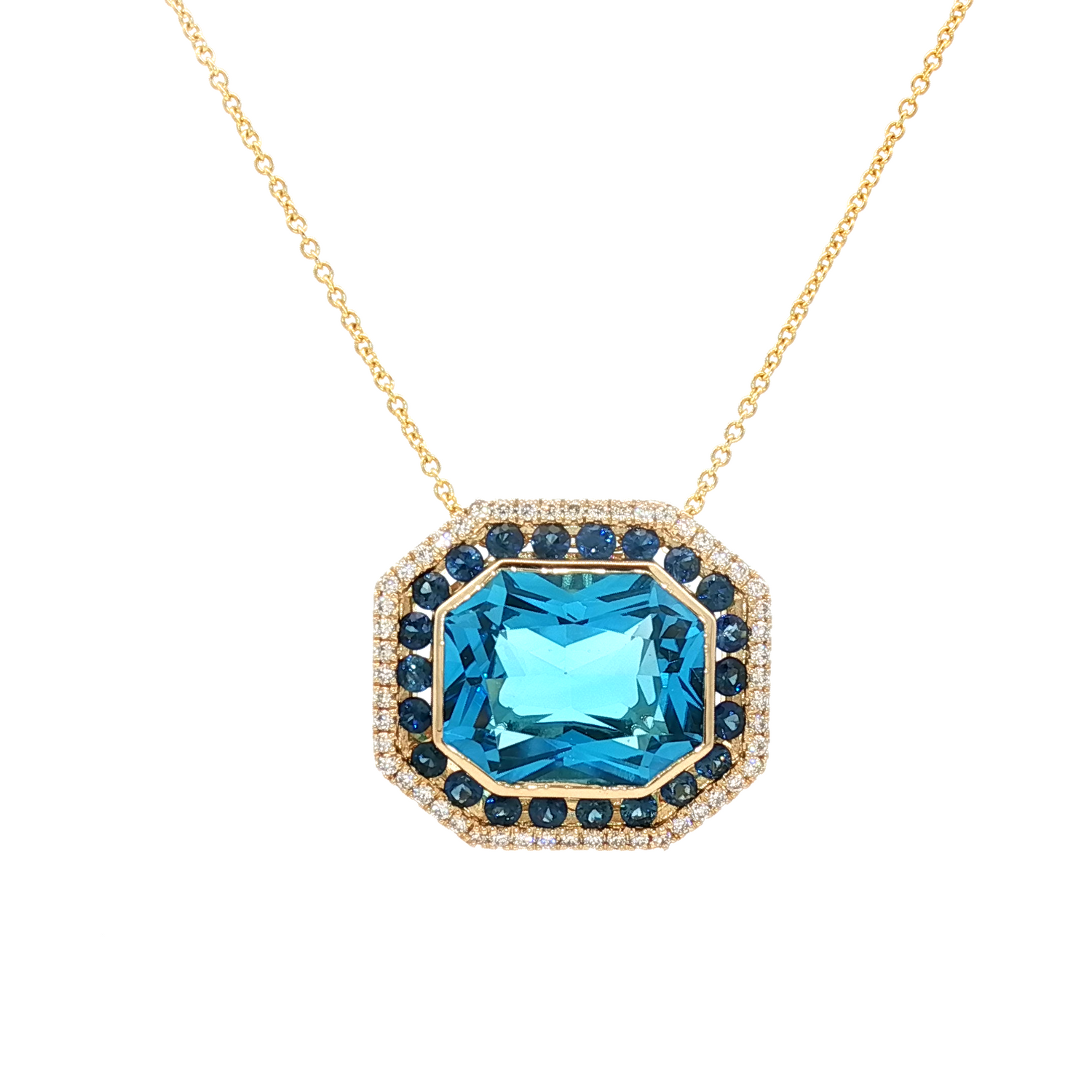 Colored Stone Necklace