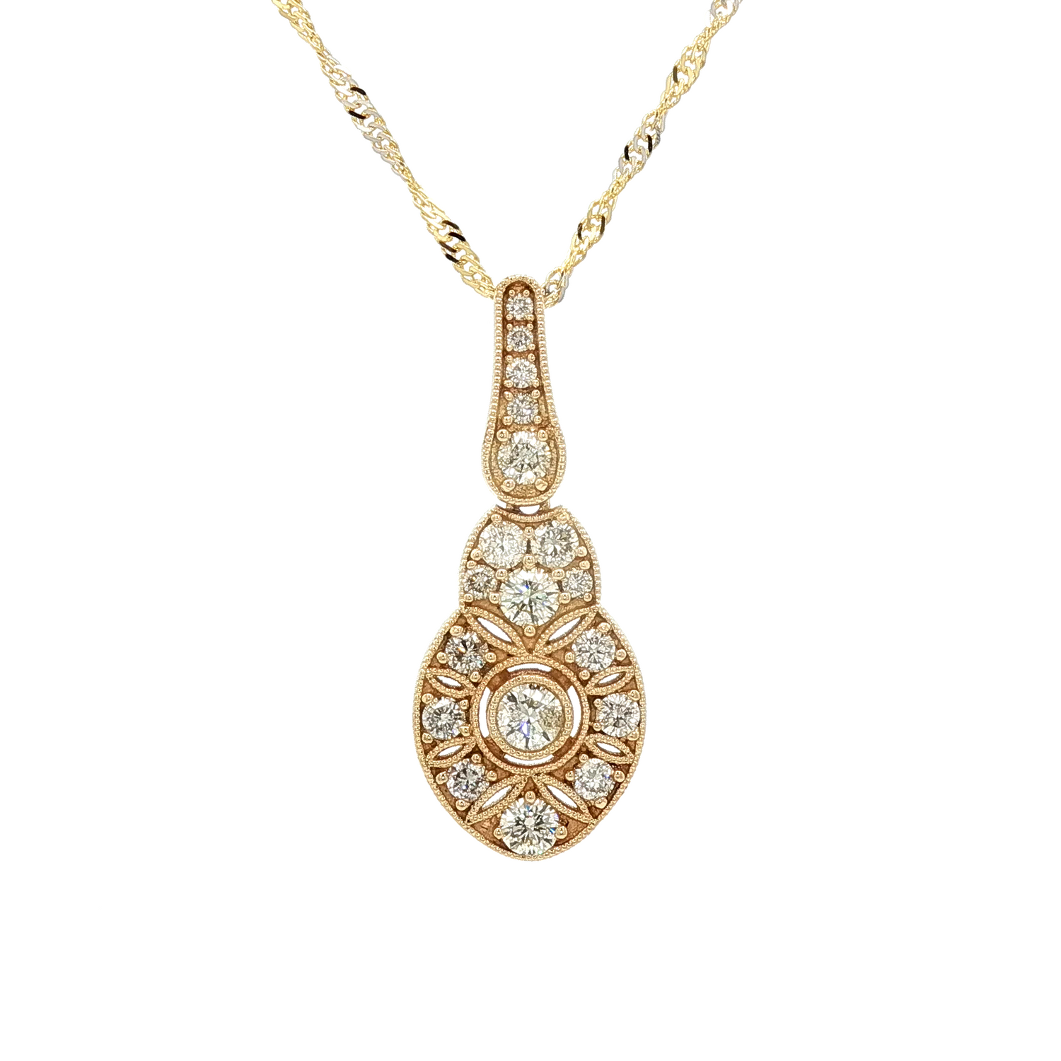 Diamond Pendants & Charm