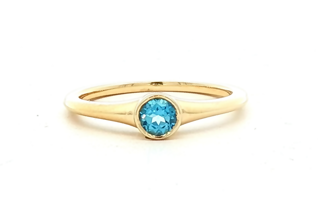 "Cora" Blue Topaz