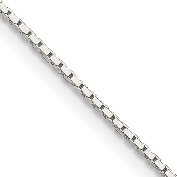 Sterling Silver 0.7mm Mirror Box Chain