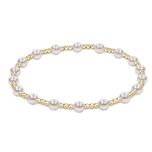 Extends Classic Sincerity Pearl Beaded Bracelet