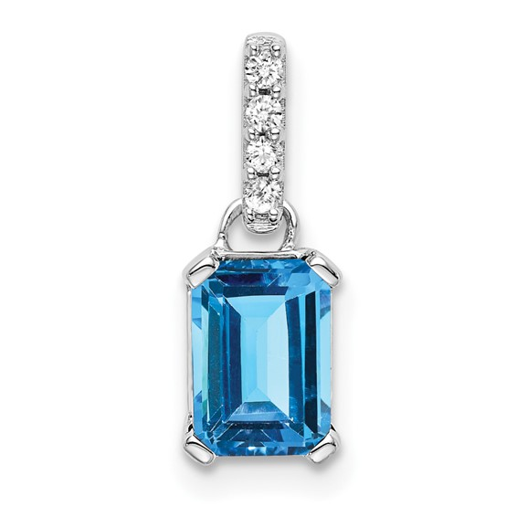 Juliana - Blue Topaz and Diamond
