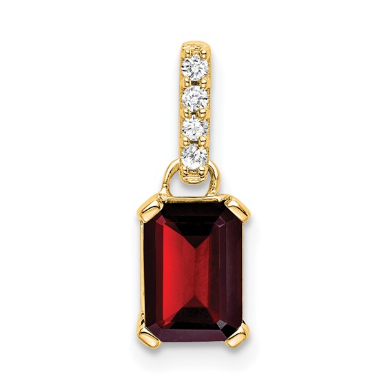 "Juliana" Garnet and Diamond