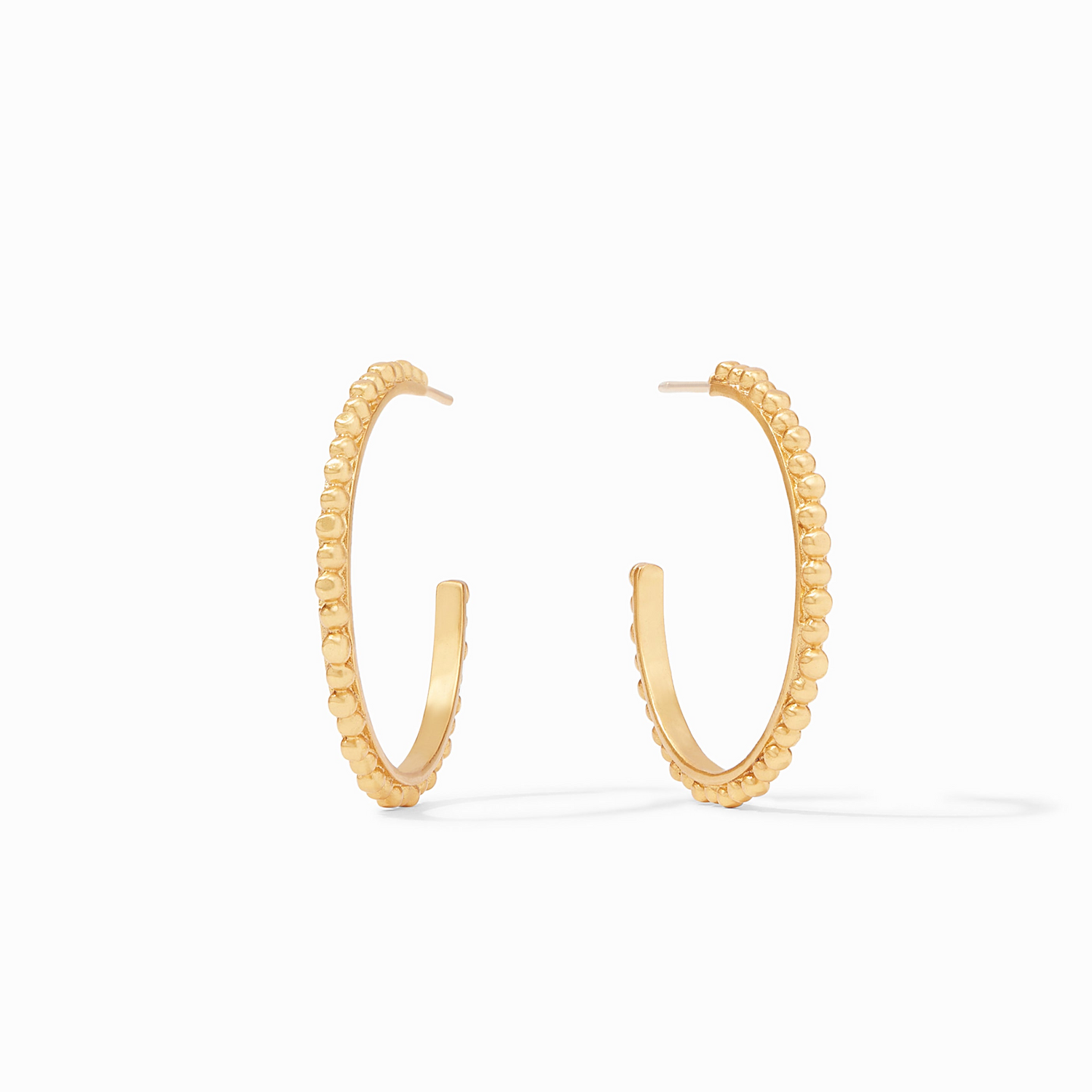 Colette Beaded Hoop- Medium