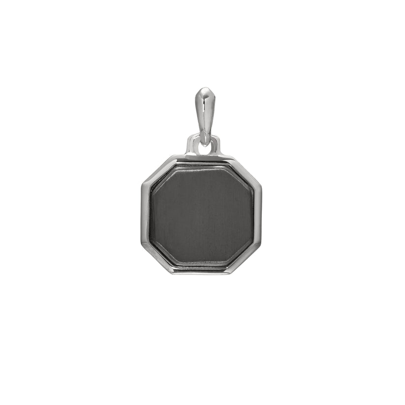 Octagon Pendant on a Rounded Box Chain