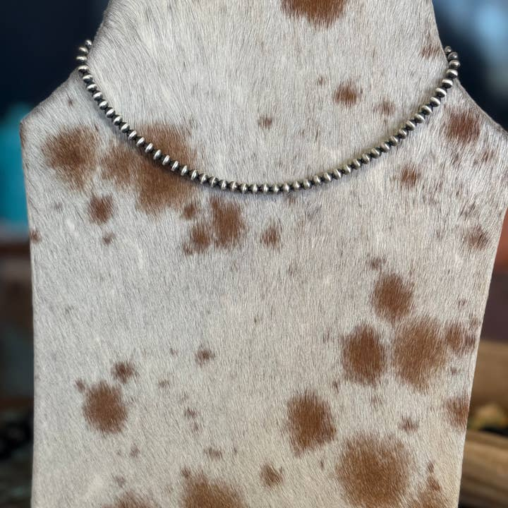 5mm Sterling Pearl Necklace