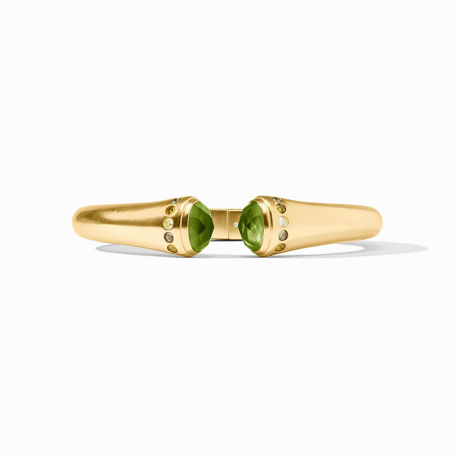 Rainbow Demi Cuff - Iridescent Palmetto Green with Shades of Jade halo