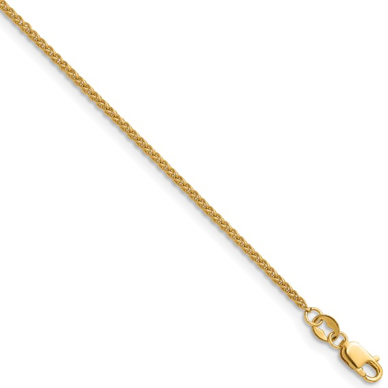 1/20 14K Gold Filled 1.50mm Spiga with Lobster Clasp 20in Chain