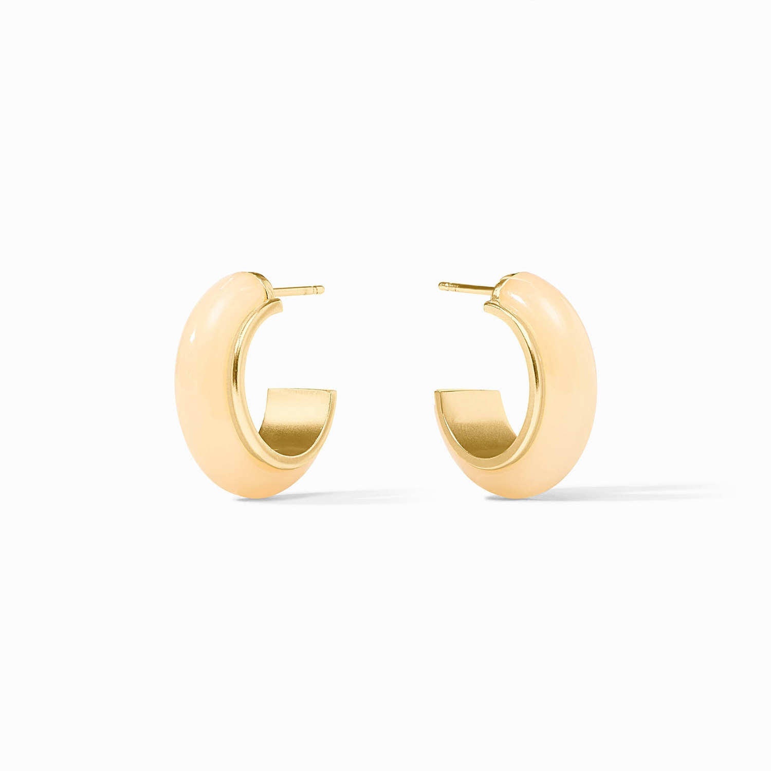 Carnaby Hoop - Gold & Ivory - Small