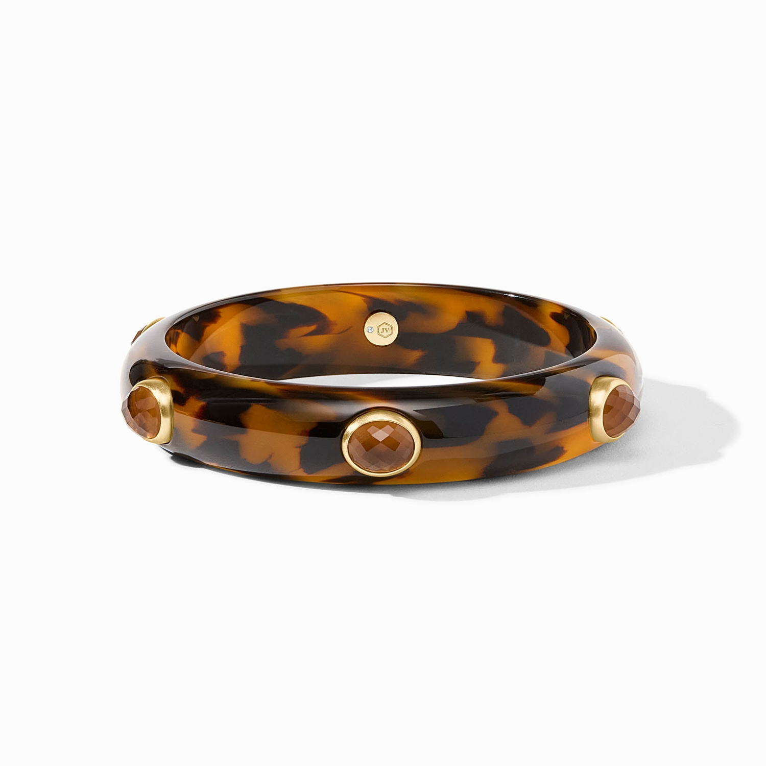 Carnaby Stone Bangle - Tortoiseshell
