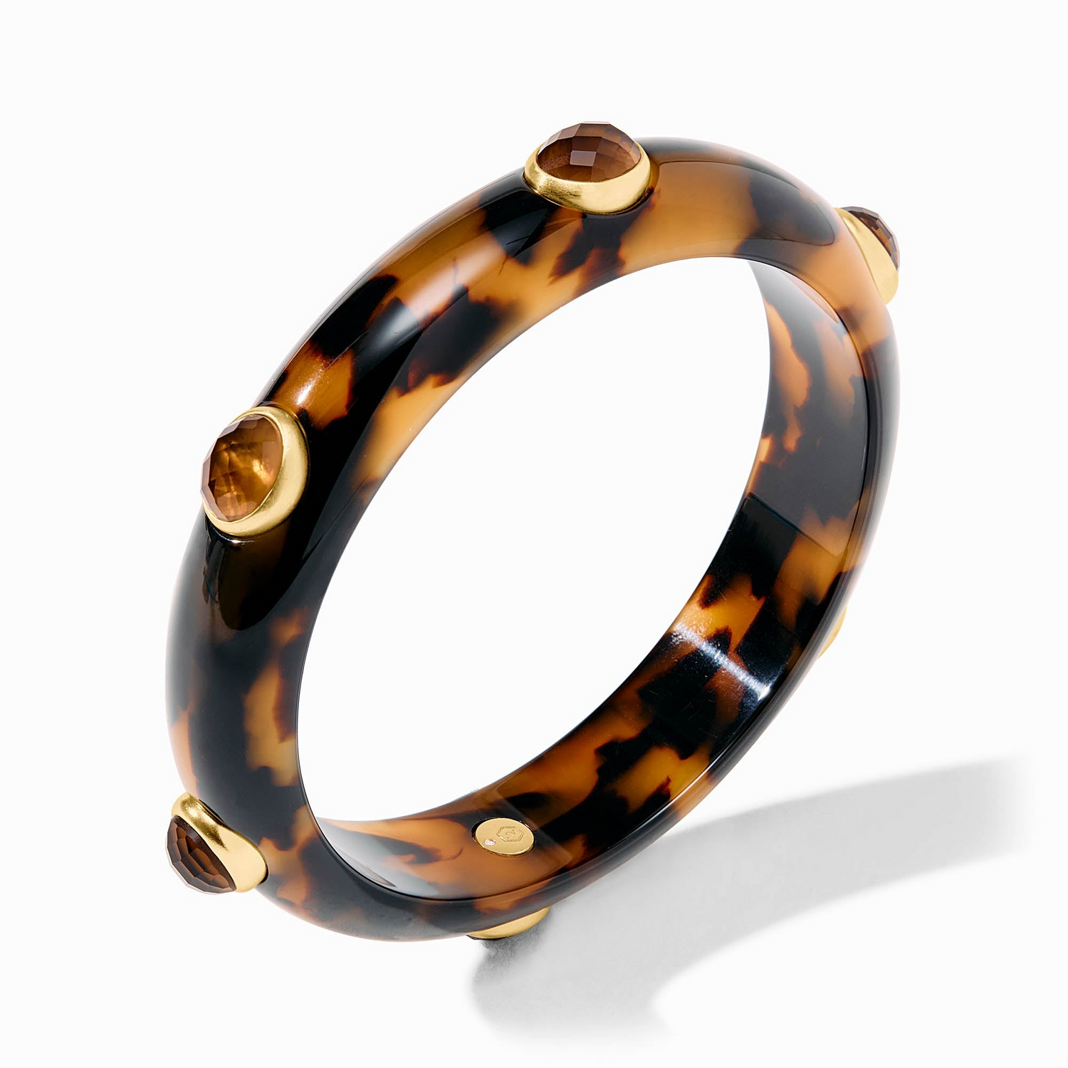 Carnaby Stone Bangle - Tortoiseshell