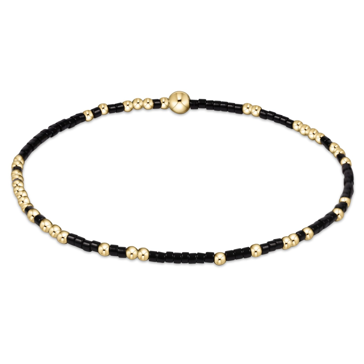 Hope Unwritten Bead Bracelet- Onyx