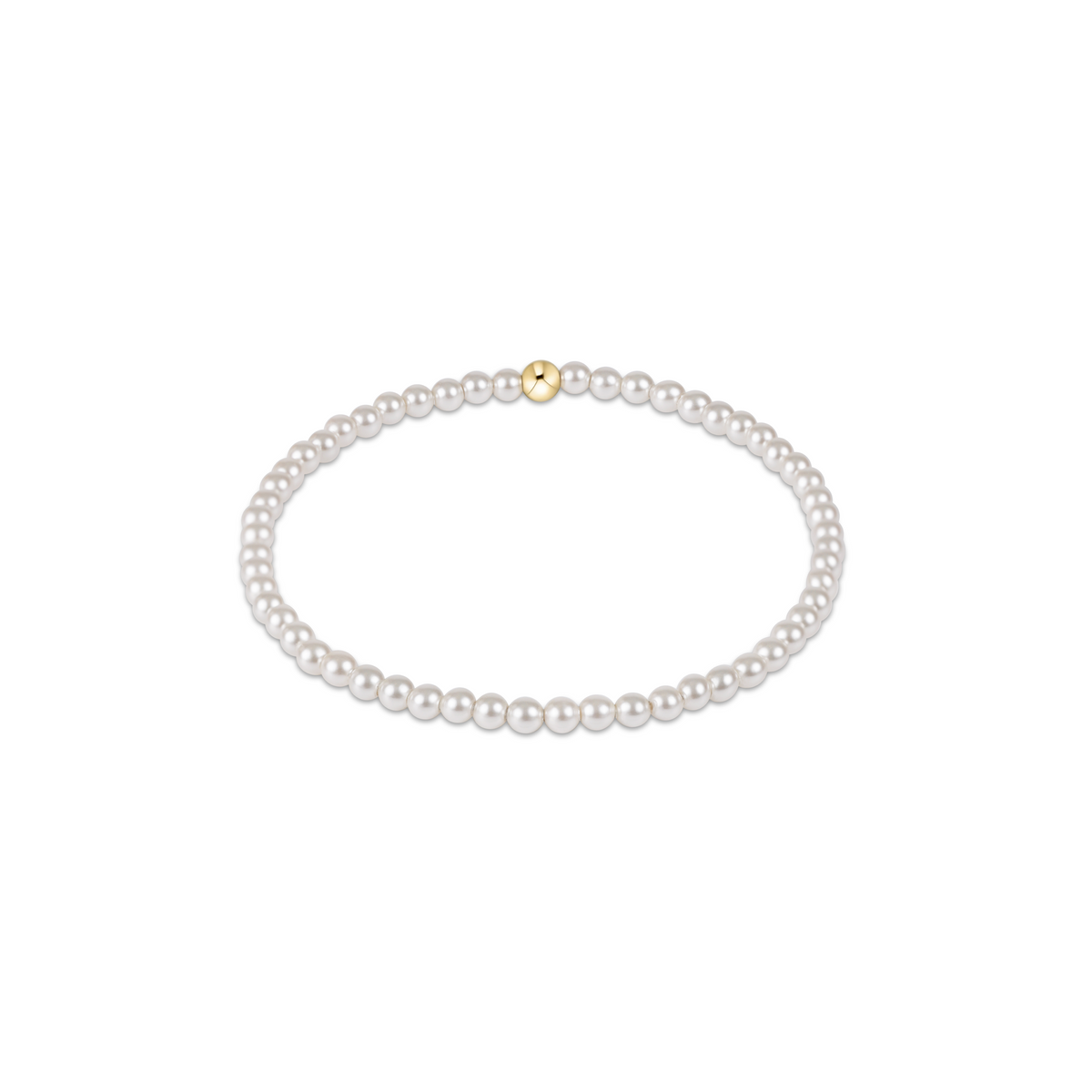 Classic Pearl 3mm Bead Bracelet