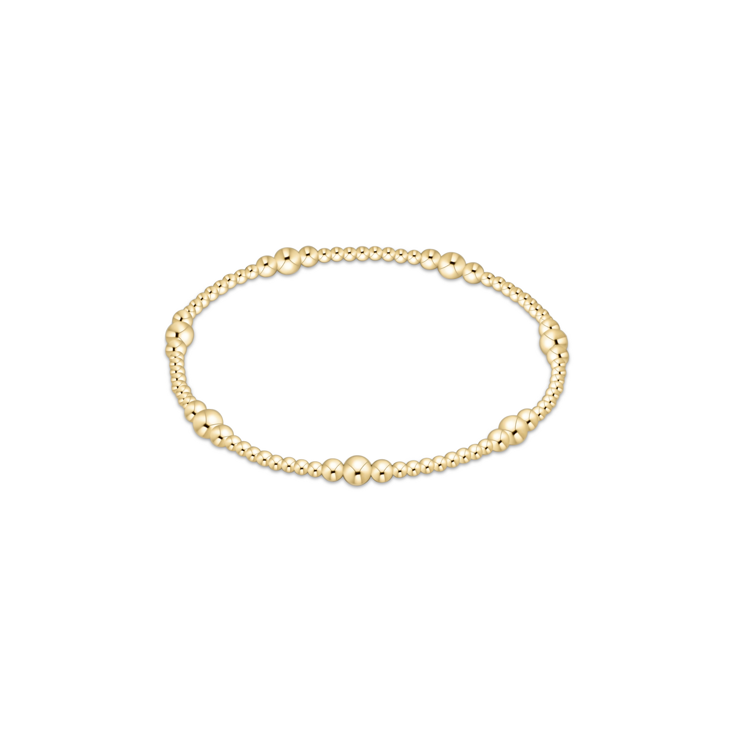 Classic Purpose Gold Beaded 4mm Bracelet