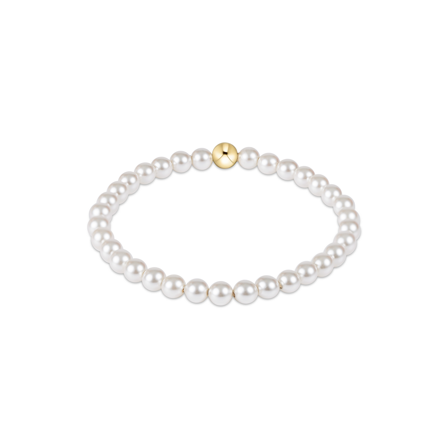 Classic Pearl 5mm Bead Bracelet