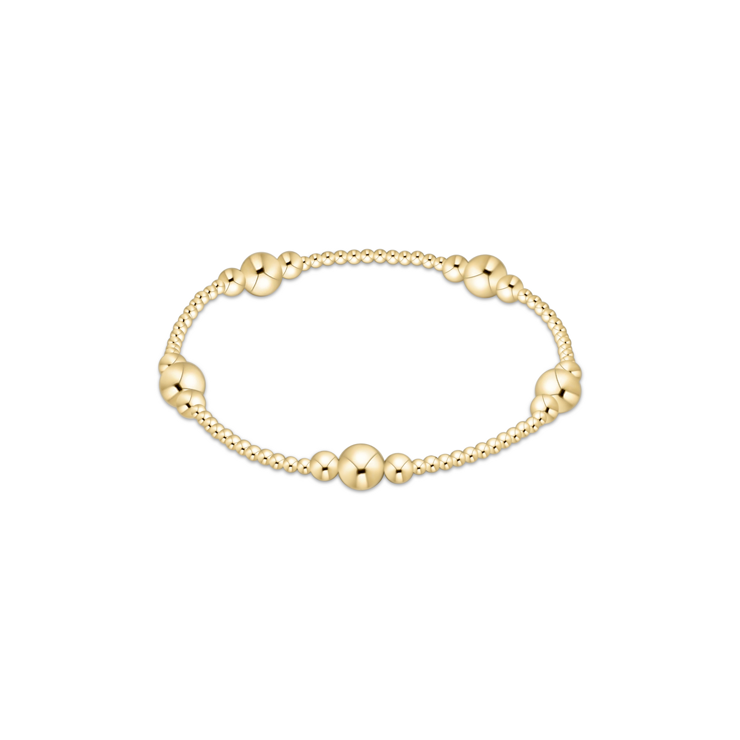 Classic Purpose Gold Beaded 6mm Bracelet