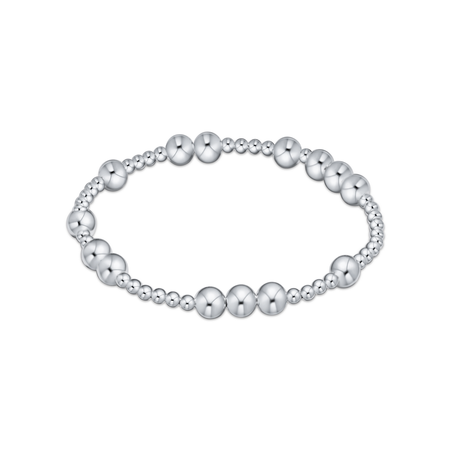 Hope Sterling Silver 6mm Bead Bracelet