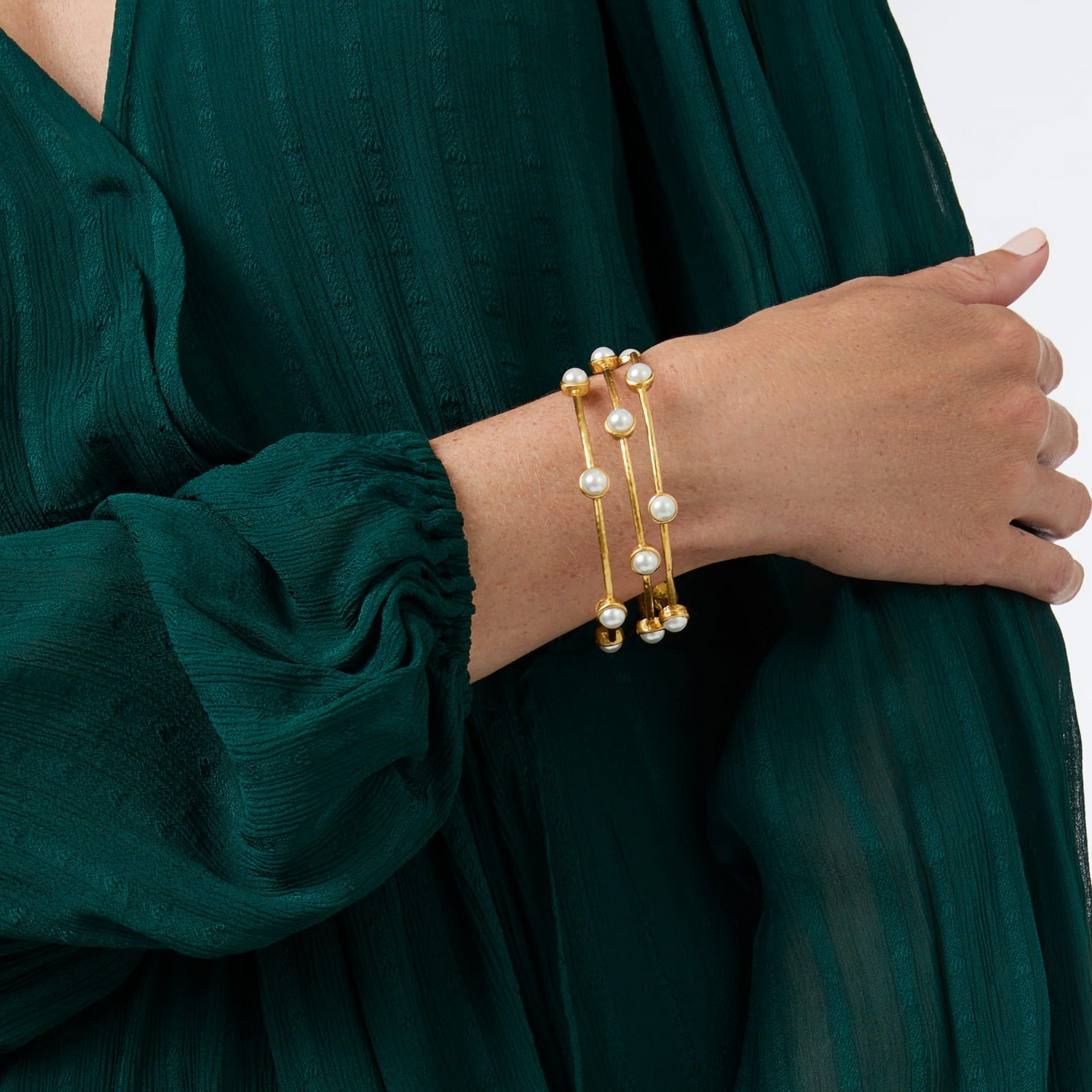 Milano Luxe Bangle - Iridescent Strawberry