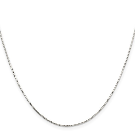 Sterling Silver 0.7mm Mirror Box Chain
