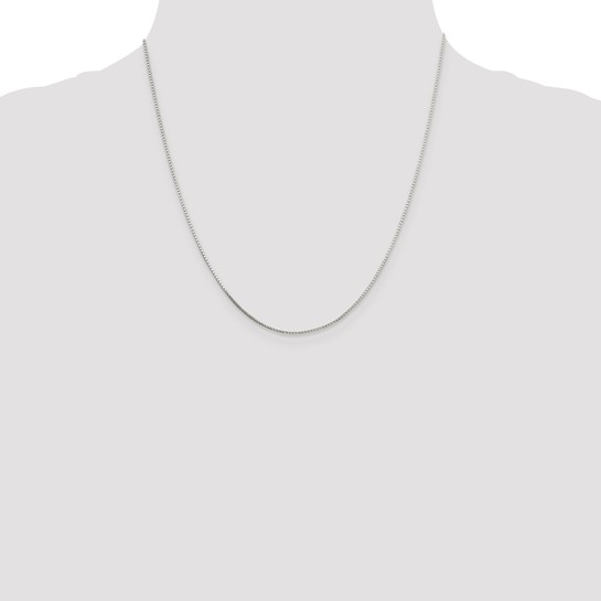 Sterling Silver 0.7mm Mirror Box Chain