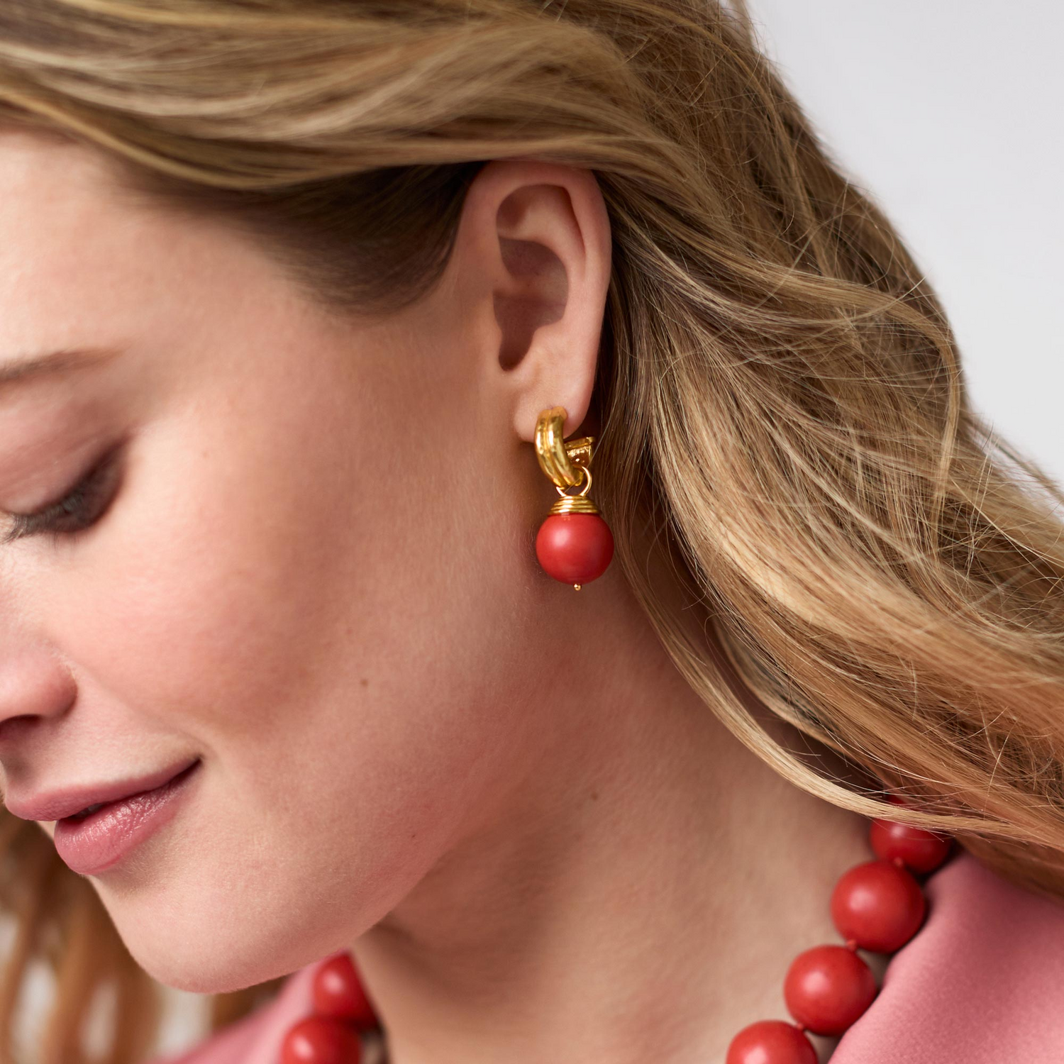 Bonbon Hoop & Charm Earring