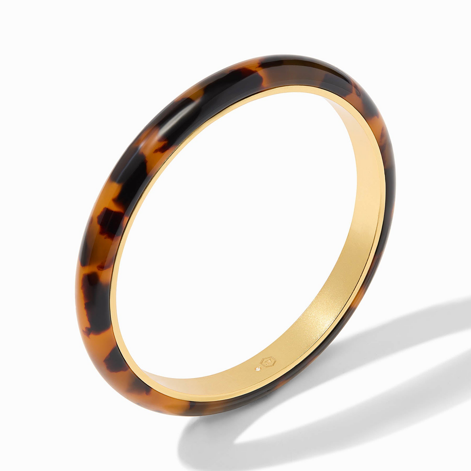 Madison Statement Bangle - Tortoiseshell - Small