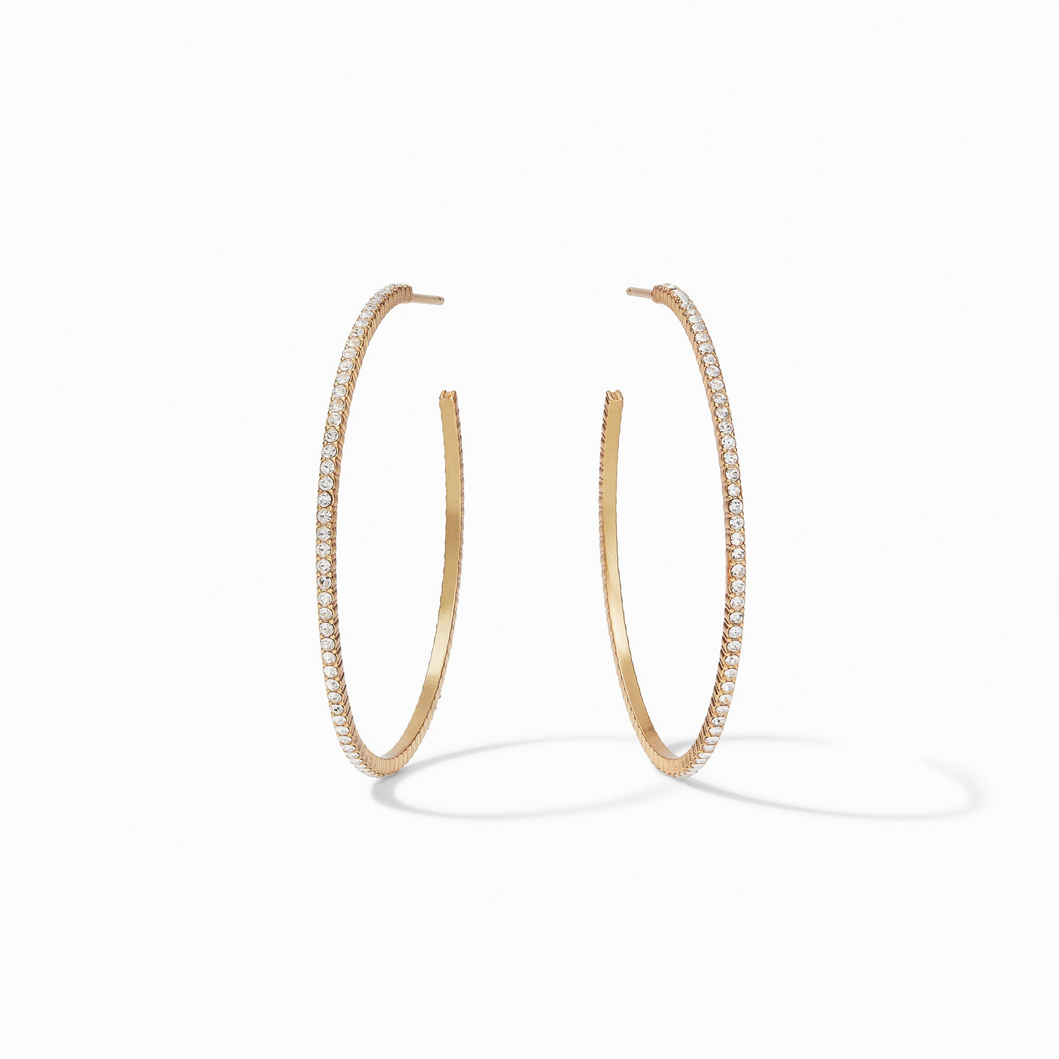Windsor Hoop - Cubic Zirconia - Large