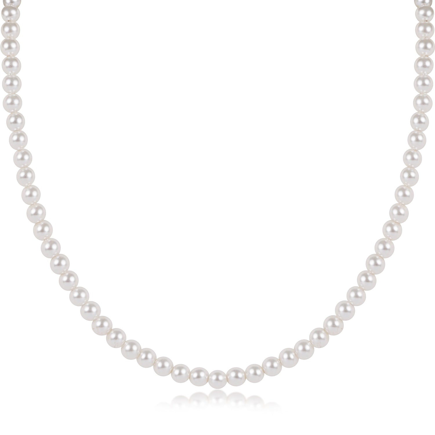4mm Classic Pearl 15" Choker