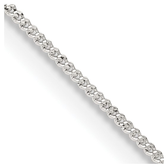 Sterling Silver 18" Curb Chain