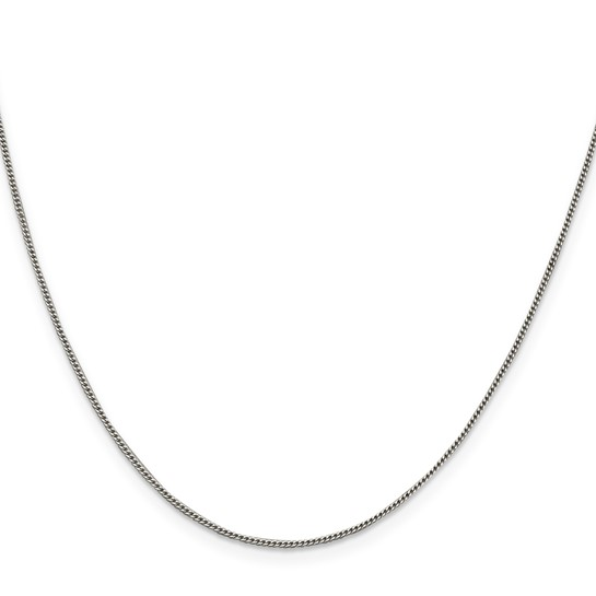 Sterling Silver 18" Curb Chain