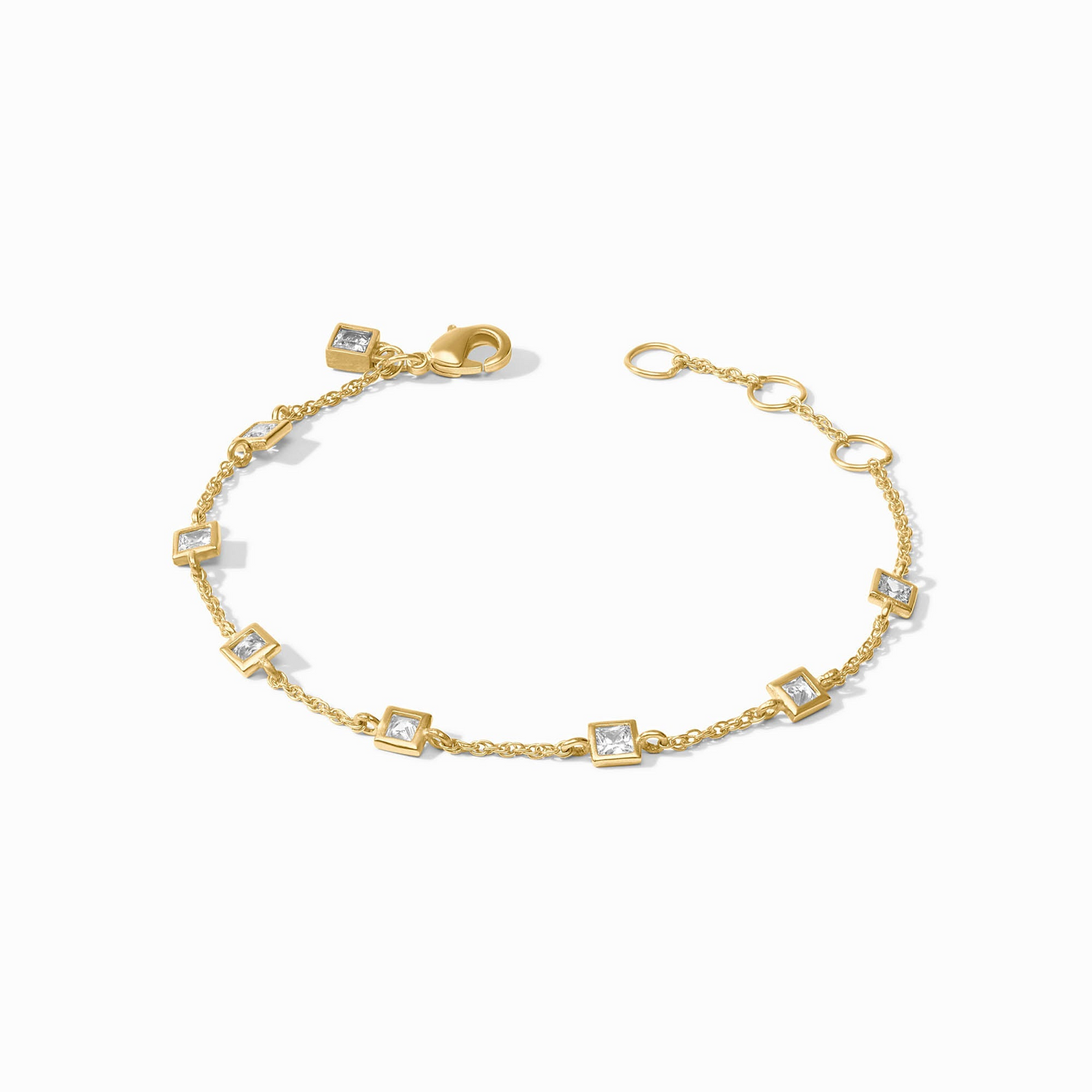 Jolie Delicate Bracelet - Gold & Cubic Zirconia