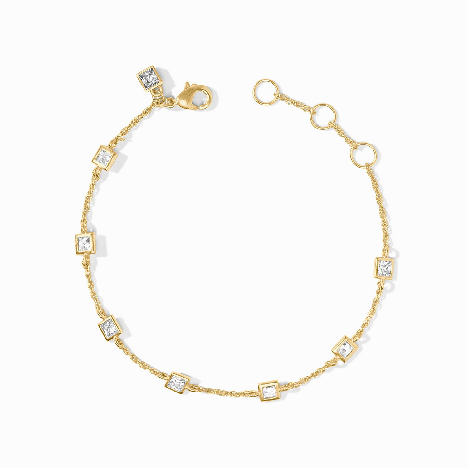 Jolie Delicate Bracelet - Gold & Cubic Zirconia